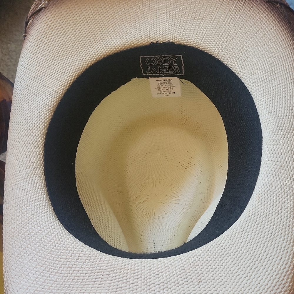 Stylish Beige Women's Western Hat - Picture 8 of 9